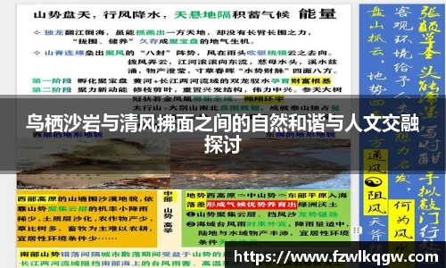 鸟栖沙岩与清风拂面之间的自然和谐与人文交融探讨